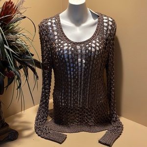 Lucky Brand Large Sweater Brown